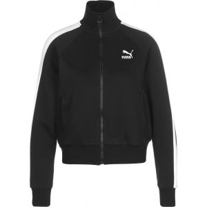 Puma Veste de survêtement Iconic T7 femme, Noir, Taille L, Vêtements