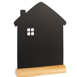 Image de Securit Taleau maison 2 faces écriture craie 33x21 cm - Categorie fantome HOME