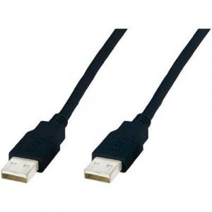 Digitus C&acirc;ble de raccordement USB 2.0 m&acirc;le type A - USB 2.0 m&acirc;le type A 1 m