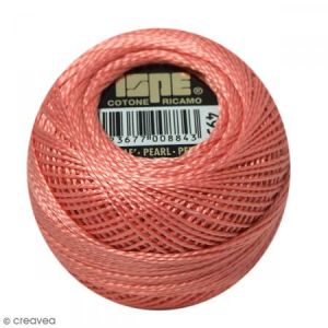 Creavea Fil coton perlé ISPE n°8 - 100% coton - 10 g - 82 m