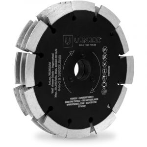 Vonroc - Disque &agrave; tron&ccedil;onner diamant 3-en-1 - 150x22,2mm Pour la rainureuse pro WC503AC