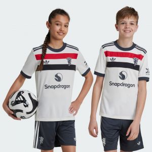 Adidas Manchester United 3ème Maillot 2024/25 Enfant, pointure 152 cm - ['Blanc'] - Taille 152 cm