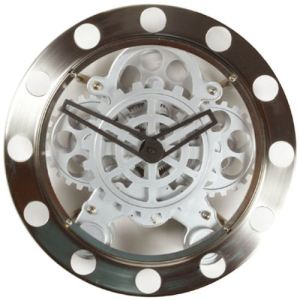 Image de Invotis INGZ011 - Horloge murale engrenages visibles