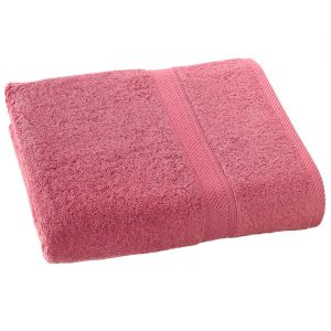 De Witte Lietaer STEPHANIE - Drap de Bain 100X150 cm - 100% coton peigné - Coloris Rose Carmine - 540 g-m²