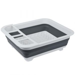 Axentia 135823 Égouttoir à Vaisselle, en Fer, Noir