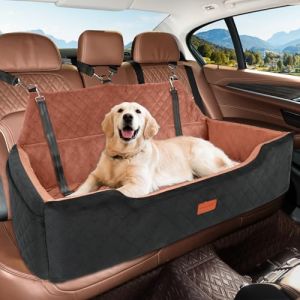 Si&egrave;ge Auto HEGGCOOE pour Chien - Grand Mod&egrave;le Lavable pour 2 Chiens de Taille Moyenne