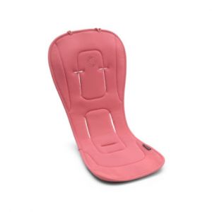 Image de Bugaboo Coussin confort r&eacute;versible pour poussettes, confort en toute saison, ajustement am&eacute;lior&eacute;, compatible avec toutes les poussettes, r&eacute;versible, maille 3D super douce, Sunrise Red