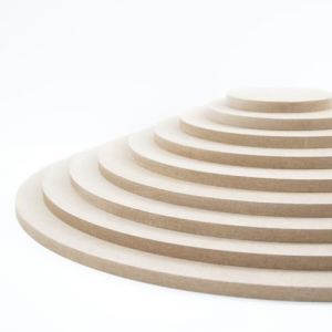 Rond De Bois 21 cm. Planche Ronde En Bois. Cercle Bois 21 cm. Disque En Bois 21 cm. Rondin De Bois MDF. Rond MDF Epaisseur 16mm. Rond Bois Travaux Manuels.