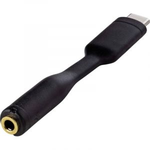 Renkforce Audio Câble adaptateur [1x usb-c mâle - 1x Jack femelle 3.5 mm contact or] flexible