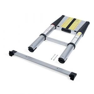 Pavo Echelle télescopique en aluminium, 12 barreaux