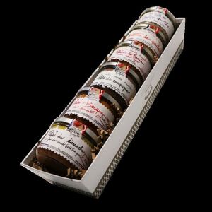 Lucien georgelin Coffret cadeau banneton gourmand 6 p&acirc;t&eacute;s