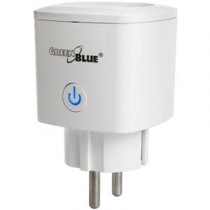 Prise électrique Intelligente GreenBlue GB720 F WiFi Compatible avec Google Home Google Assistant Alexa Siri Smart Home