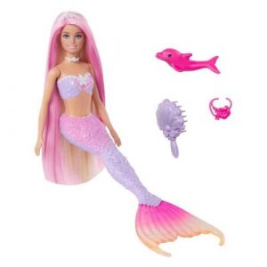 BARBIE Sirene Malibu HRP97 change de couleur avec l eau fraîche