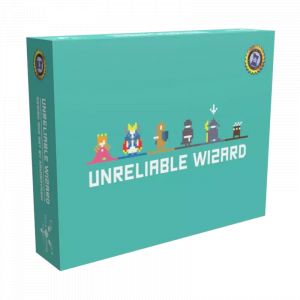 Salt & Pepper Games | Wizard Unreliable | Jeu de société de Cartes | Jeu de Solitaire pour Devenir Un Magicien et Libérer des Héros | 1 Joueur | Espagnol et Anglai