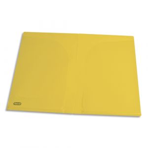 Elba Pochettes coin double poche - en PP 20/100e - incolore - sachet de 12
