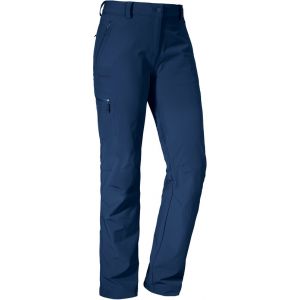 Schöffel Ascona Pantalon Femme, bleu EU 46 (Regular) Pantalons trekking & randonnée
