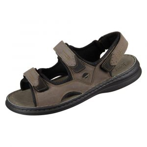 Josef Seibel Franklin, Sandales Bride Cheville Homme, Gris (Asphalt-Kombi 751 781), 45 EU