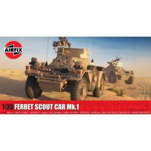 Airfix Maquette véhicule militaire : Ferret Scout Car Mk.1 en 1:35