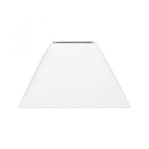 Ostaria Abat-jour - Carré - Blanc - Culot E27 - Base 325 cm - Design contemporain