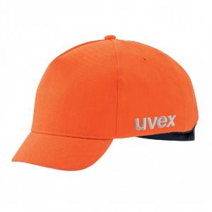 Uvex Casquette coquée - orange haute visibilité u-cap sport hi-viz - taille 60/63