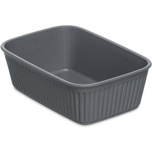 Tatay Baobab Polypropylène Tidy Organizer A6 Gris Anthracite Polypropylène Slim Pergamon