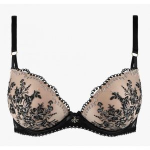Aubade Soutien-gorge plongeant armatures Noir Trésor Infini