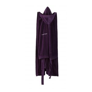 Naf Naf Peignoir mixte - coton 380 g/m2 aubergine L-XL