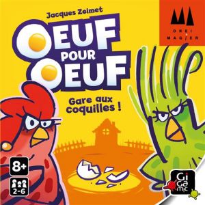 Gigamic Jeu d’ambiance Œuf pour Œuf