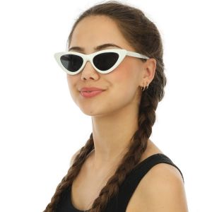 Ruedelafete Lunettes pin-up blanche