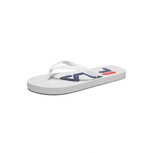 FILA Troy Slipper, Pantoufle Homme, Blanc, 42 EU