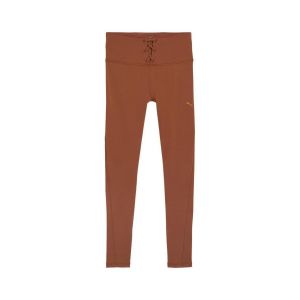 Puma Legging de traning côtelé CLOUDSPUN Femme, pointure Small - Marron - Taille Small