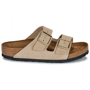 Birkenstock Claquettes cuir suédé Arizona