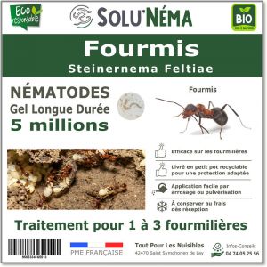 Tout Pour Les Nuisibles - Fourmis - N&eacute;matodes (SF)-5 millions pour 10 m&sup2;