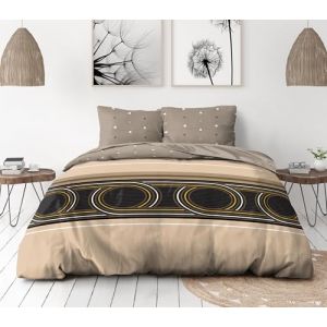 Home Linge Passion Parure DE Couette 220x240 cm (2 Personnes) Denali