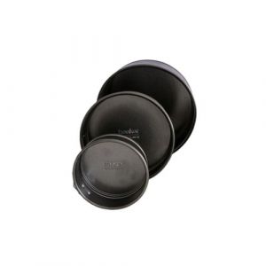 Zenker Set de 3 mini moules &agrave; manqu&eacute; &agrave; charni&egrave;re 12cm + 16cm + 18cm Sp&eacute;cial Mini ref 9991950