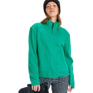 Roxy Polaire Moonrising Half Zip vert femme - M