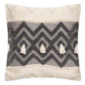 Image de Coussin recycle Row 45 x 45 cm Gris