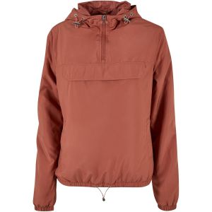 Urban classics Coupe-vent de - Ladies Basic Pull Over Jacket - XS à XL - pour Femme - rouge