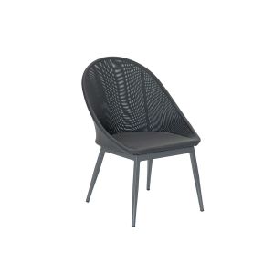 Image de Jardiline Fauteuil de jardin en aluminium avec coussin gris Fuerta Aventura