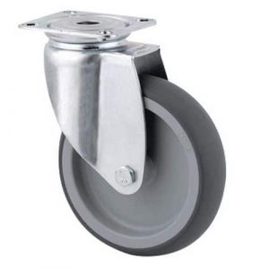 Roulette Fixe � Platine - Capacité 70 Kg