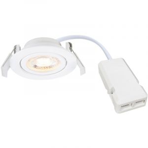 Nordlux Spot LED &agrave; encastrer inclinables blancs &agrave; intensit&eacute; variable 4,8W 450lm