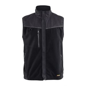 Blaklader Gilet polaire sans manches coupe-vent Noir 4XL