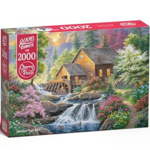 Image de Puzzle 2000 pièces : Moulin d'été