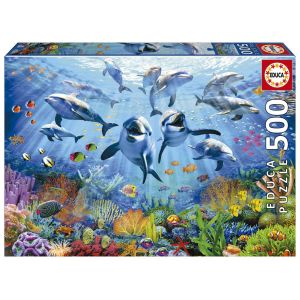 Educa Puzzle 500 pièces : Fête Sous La Mer