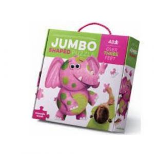 Crocodile creek Puzzle Jumbo - 48 pieces - elephants