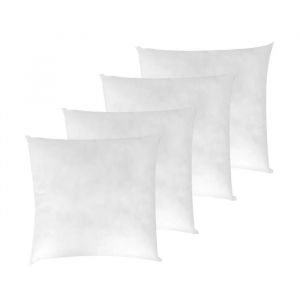 LNT - Lot de 4 Coussins de Garnissage 60 x 60 cm Ultra Gonflant Coussin Canape Coussin à Recouvrir Rembourrage Coussins