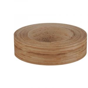 Bande de chant thermocollant ch&ecirc;ne bois v&eacute;ritable 23 mm x 20 m - NORDLINDER - 260137