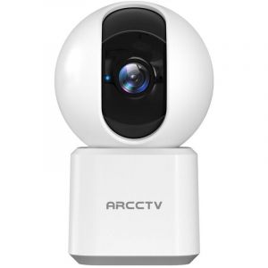 Cam&eacute;ra de Surveillance WiFi int&eacute;rieure 3MP HD 360&deg;ARCCTV D&eacute;tection de Mouvement Suivi automatique pour b&eacute;b&eacute; ou animaux Y2U3