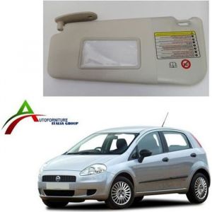 Visière Pare-soleil gauche avec poche + miroir Fiat Grande Punto 2005>