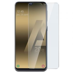 Avizar Protecteur en verre trempé transparent pour Samsung Galaxy A20e